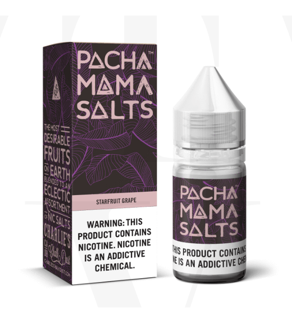 Pacha Mama Starfruit Grape Nic Salt E-Liquid