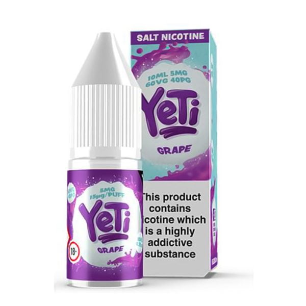 Yeti Grape Nicotine Salt E-liquid