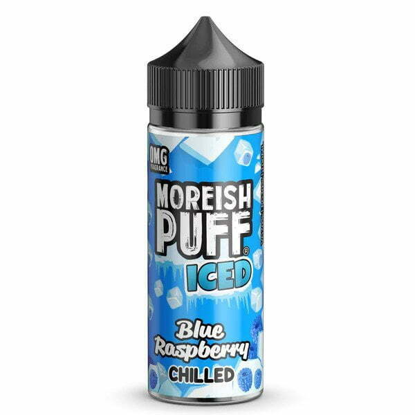 Moreish Puff Iced Blue Raspberry