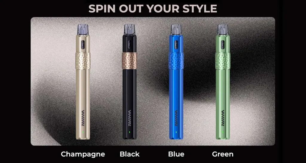 UWELL WHIRL F KIT COLOURS