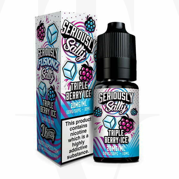 SERIOUSLY FUSIONZ SALTS TRIPLE BERRY ICE