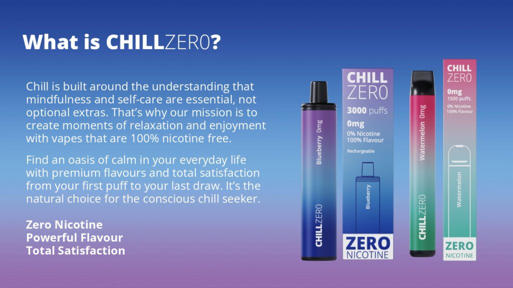 ABOUT CHILL ZERO 3000 MULTIPACK
