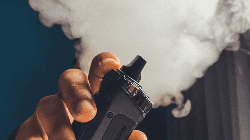 Vaporiser Blinking