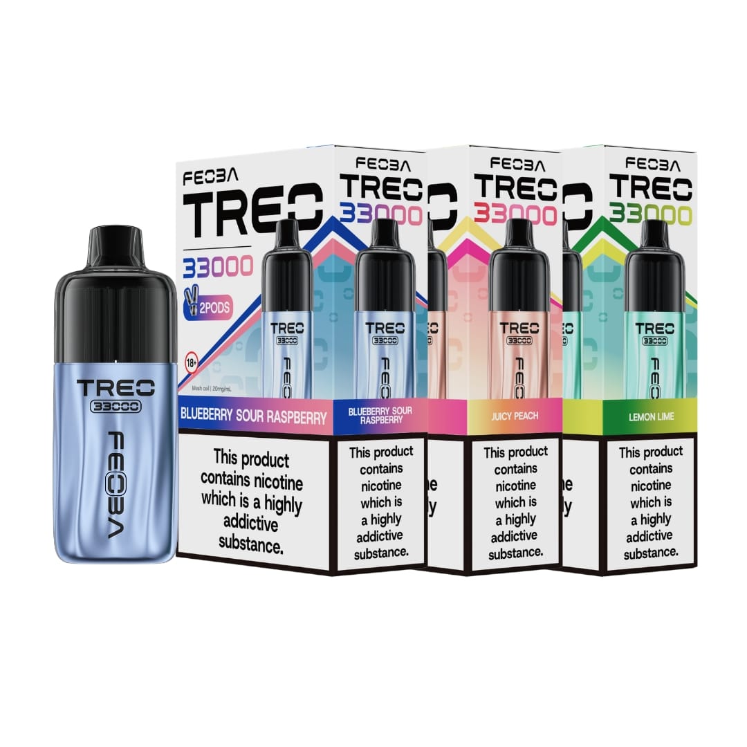 Feoba Treo 33K Prefilled Pod Kit Feoba Treo 33K Prefilled Pod Vape Kit