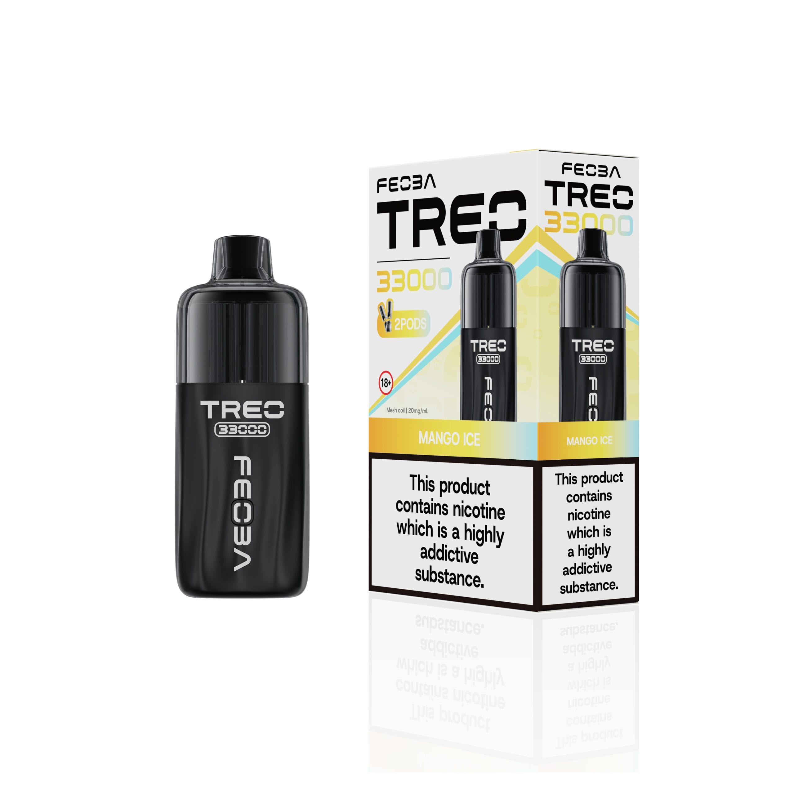 feoba-treo-33k-kit-MANGO ICE FEOBA TREO 33K PRE-FILLED VAPE KIT - Image 12