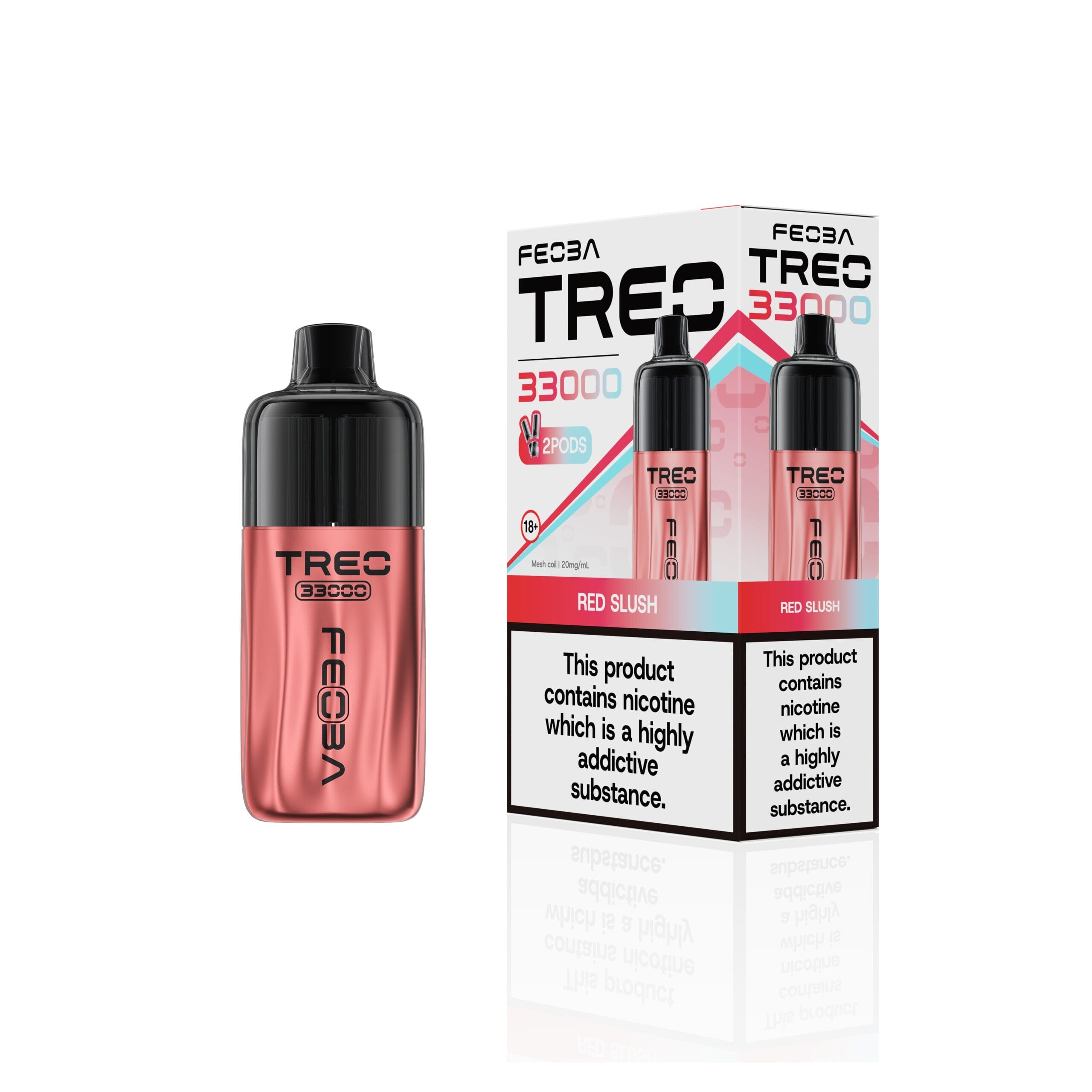 feoba-treo-33k-kit-RED SLUSH FEOBA TREO 33K PRE-FILLED VAPE KIT - Image 18