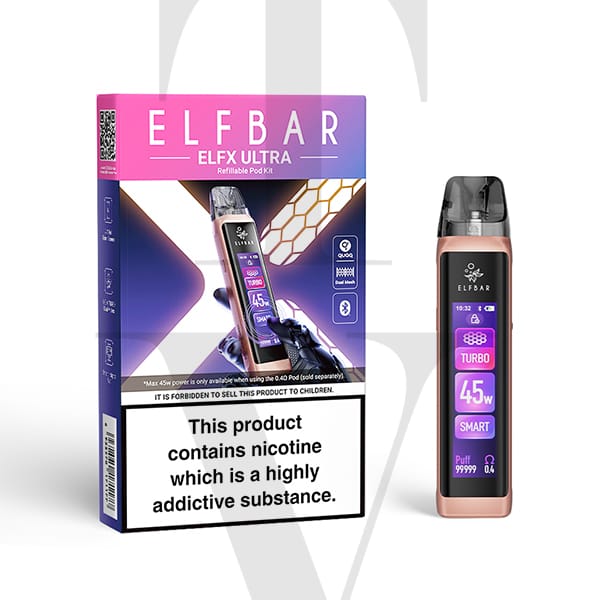 ELF BAR ELFX ULTRA POD VAPE KIT