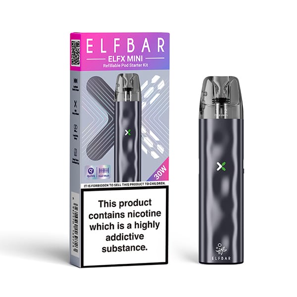 elf-bar-elfx-mini-kit-Grey ELF BAR ELFX MINI POD VAPE KIT - Image 4