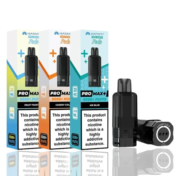 hayati-pro-max-plus-prefilled-pods-30k-main-1 HAYATI PRO MAX + 6000 6K PRE-FILLED POD VAPE KIT - 30K BUNDLE - Image 2