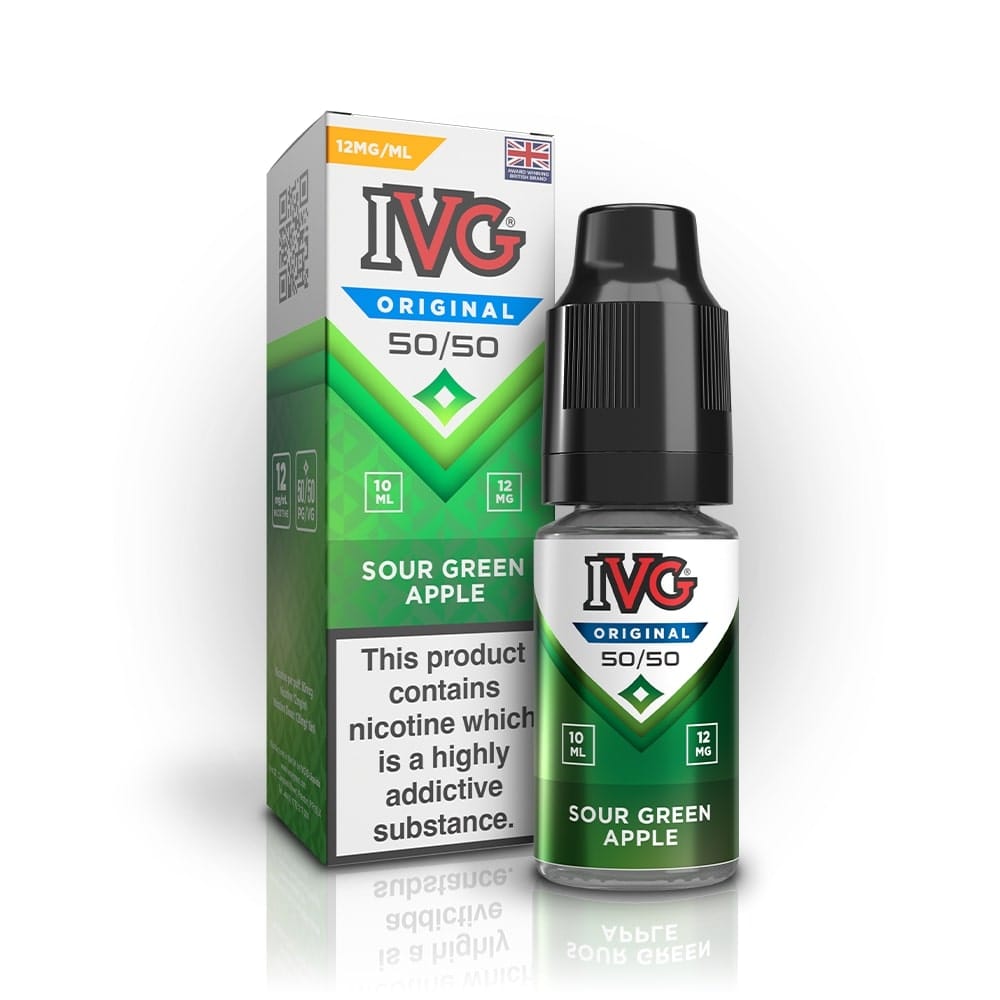 ivg-original-50:50-nicsalt-12mg-Sour Green Apple IVG ORIGINAL 50/50 NIC SALT E-LIQUIDS - Image 7