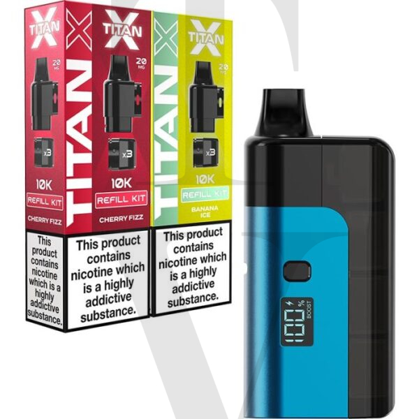 TITAN X 100K PRE-FILLED BUNDLE KIT